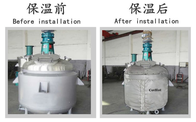 工業(yè)罐體保溫套廠家 支持異形定制 耐酸堿耐腐蝕 反復(fù)拆卸