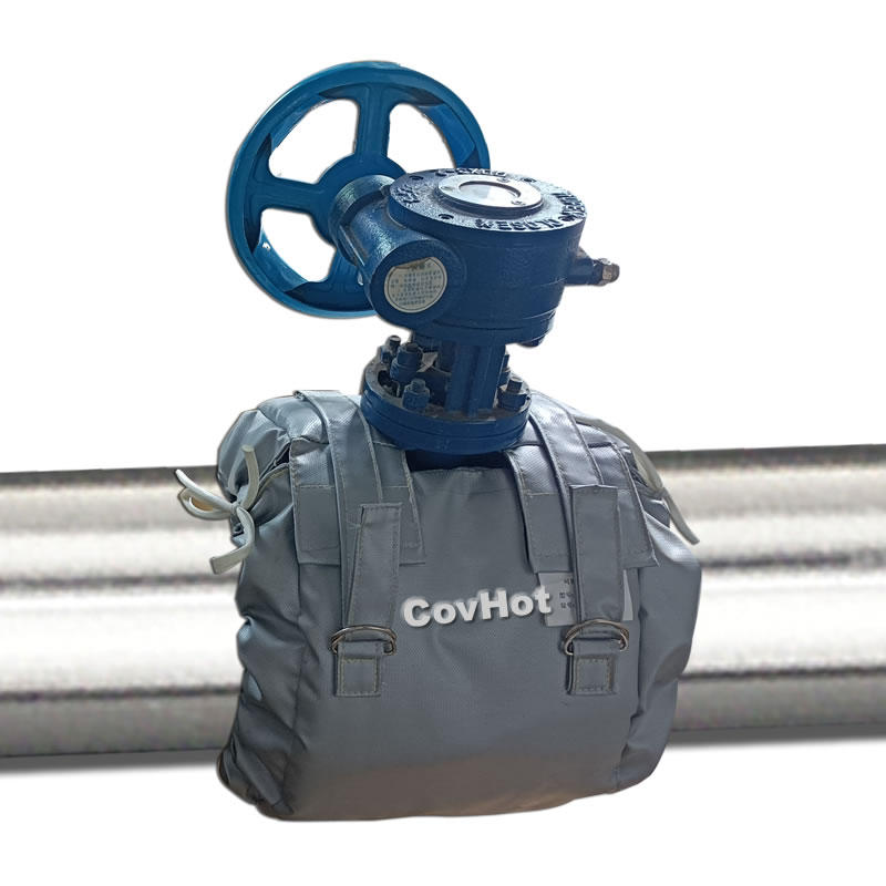 柔性蝶閥保溫套 工廠防泄漏隔熱罩 耐高溫 節能耐酸堿