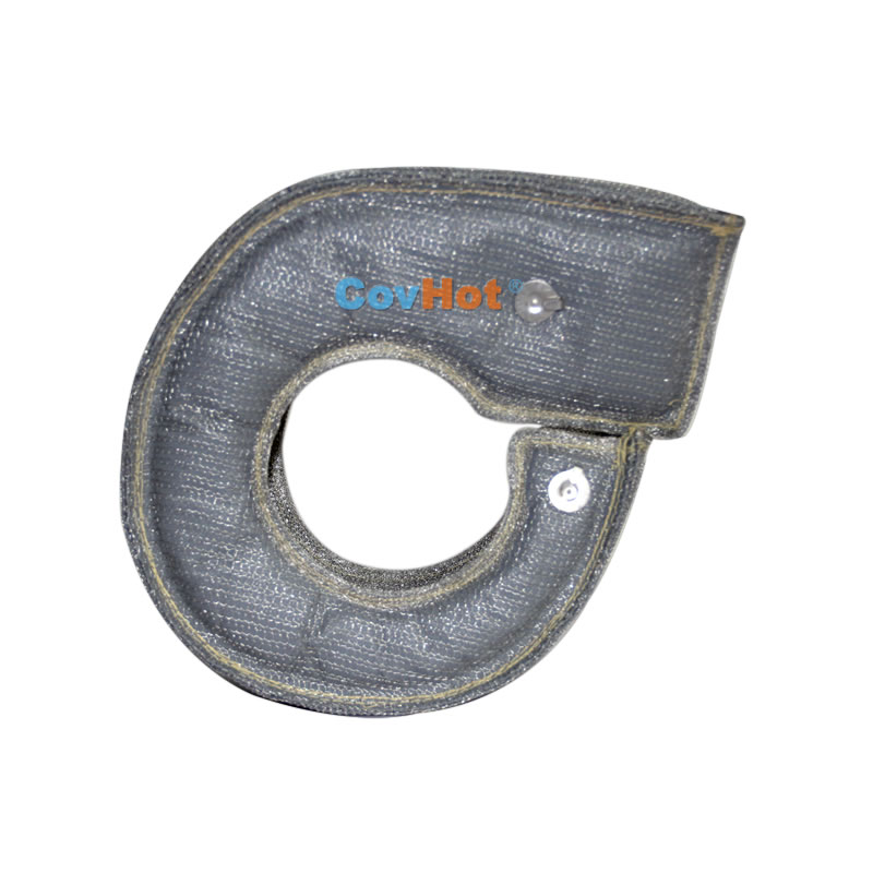 柔性排氣管排煙管絕熱套,工程車輛船舶火車發動機排氣系統防護罩