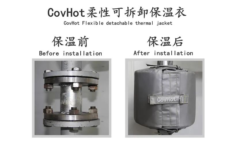 COVHOT?柔性可拆卸式<a href=http://m.lsahbz.com/e/tags/?tagname=%E4%BF%9D%E6%B8%A9%E8%A1%A3 target=_blank class=infotextkey>保溫衣</a>,蒸汽系統節能,節能保溫